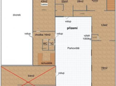Pronájem obchodní prostor, 256 m²
