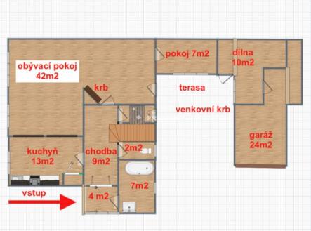 Prodej domu/vily, 174 m²
