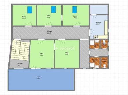 Prodej komerčního objektu, administrativní budova, 861 m²