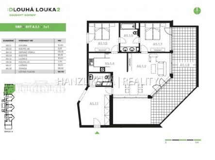 Prodej bytu, 3+1, 92 m²