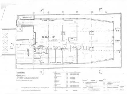 Pronájem kanceláře, 258 m²