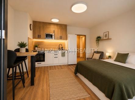 Pronájem bytu, 1+kk, 36 m²
