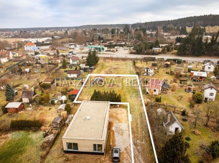 Prodej stavebního pozemku 820 m² + 237m2 Boršov nad Vltavou