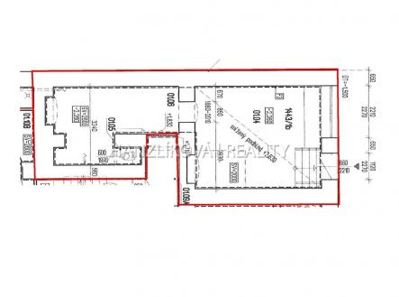 Pronájem kanceláře, 33 m²
