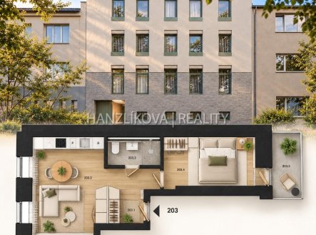 Prodej bytu, 2+kk, 37 m²