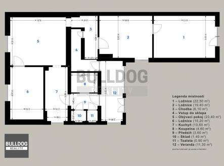 Prodej domu/vily, 243 m²