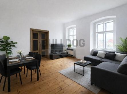 Pronájem bytu, 2+kk, 53 m²
