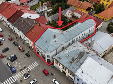 Prodej nájemního domu, 654 m²