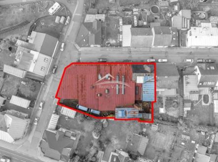 Prodej komerčního objektu, průmyslový areál, 1 098 m²