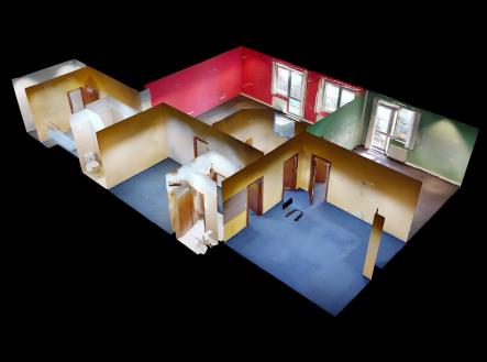 Pronájem kanceláře, 155 m²