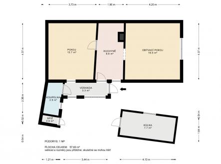 Prodej domu/vily, 108 m²