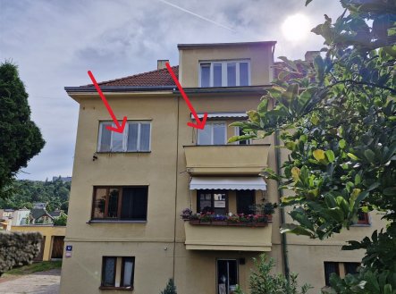 Pronájem bytu 3+1 s balkonem, Klíše