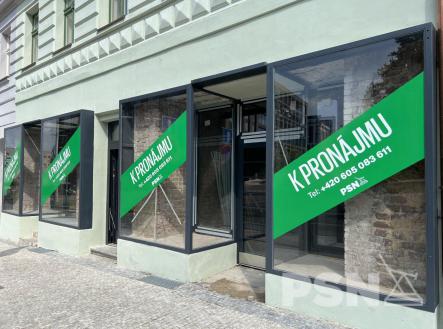 Pronájem - obchodní prostor, 56 m²