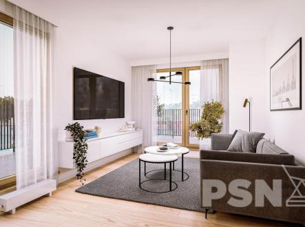 Prodej bytu, 2+kk, 44 m²