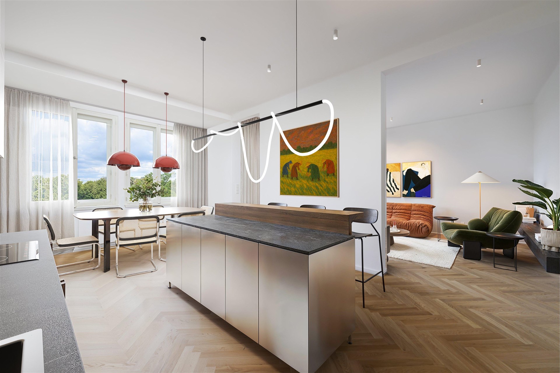 Bytová jednotka 43 ve stavu FIT OUT