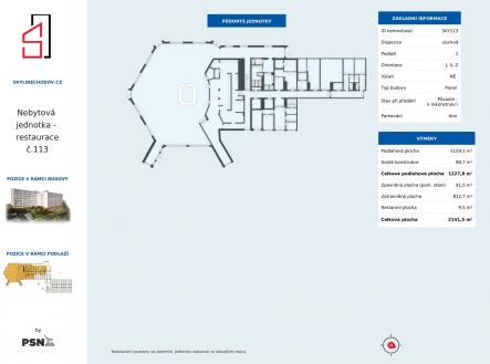 Prodej obchodní prostor, 1 227 m²
