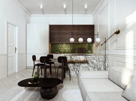 Prodej bytu, 3+kk, 64 m²