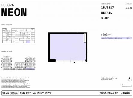 Prodej obchodní prostor, 42 m²