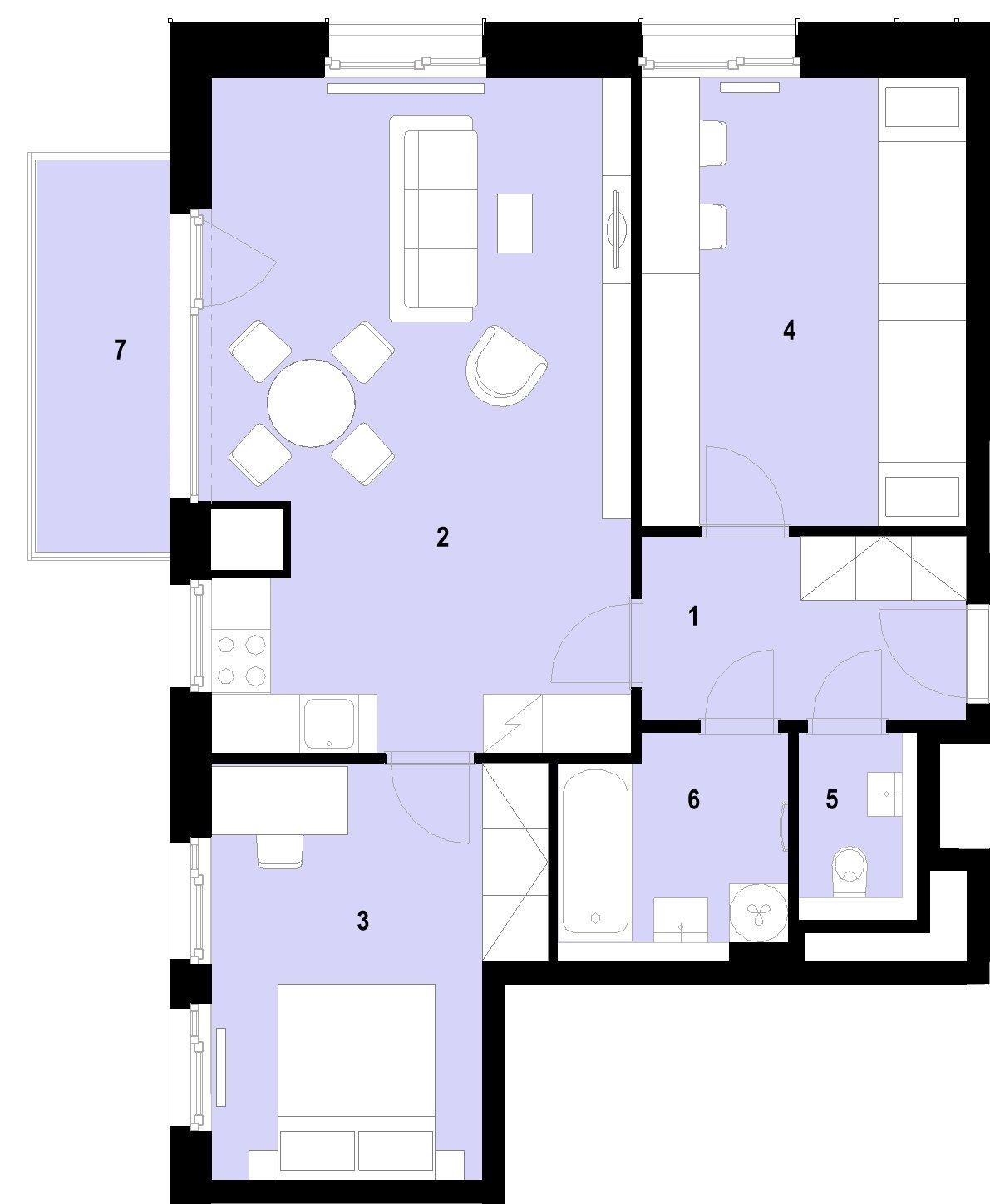 Bytová jednotka č. 1701