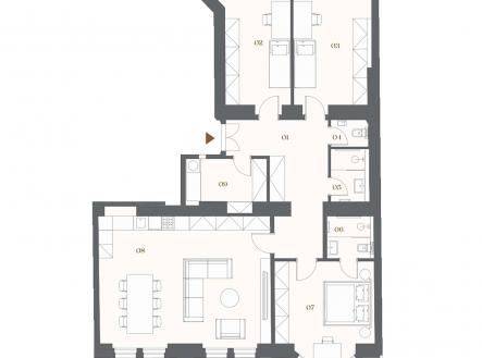 Prodej bytu, 4+kk, 140 m²