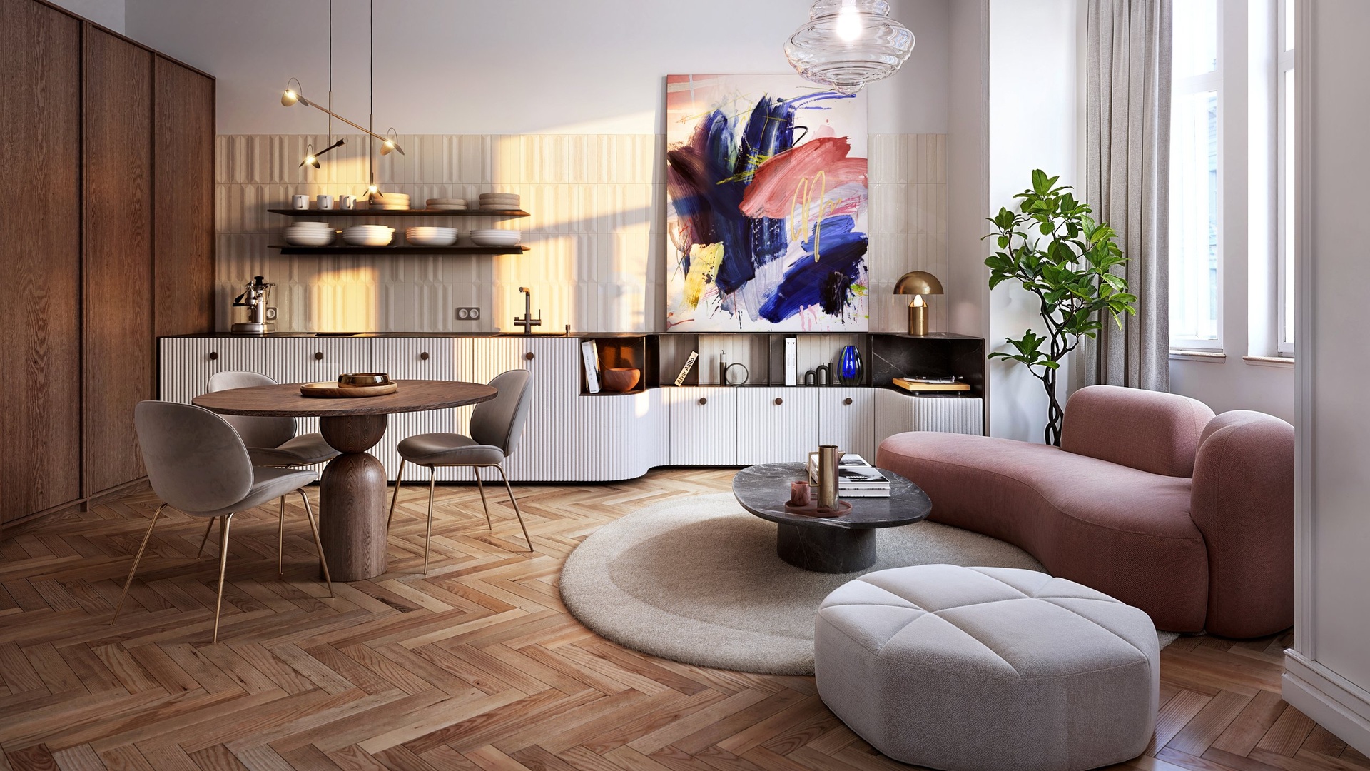 Velkorysý byt 4+kk na Vinohradech