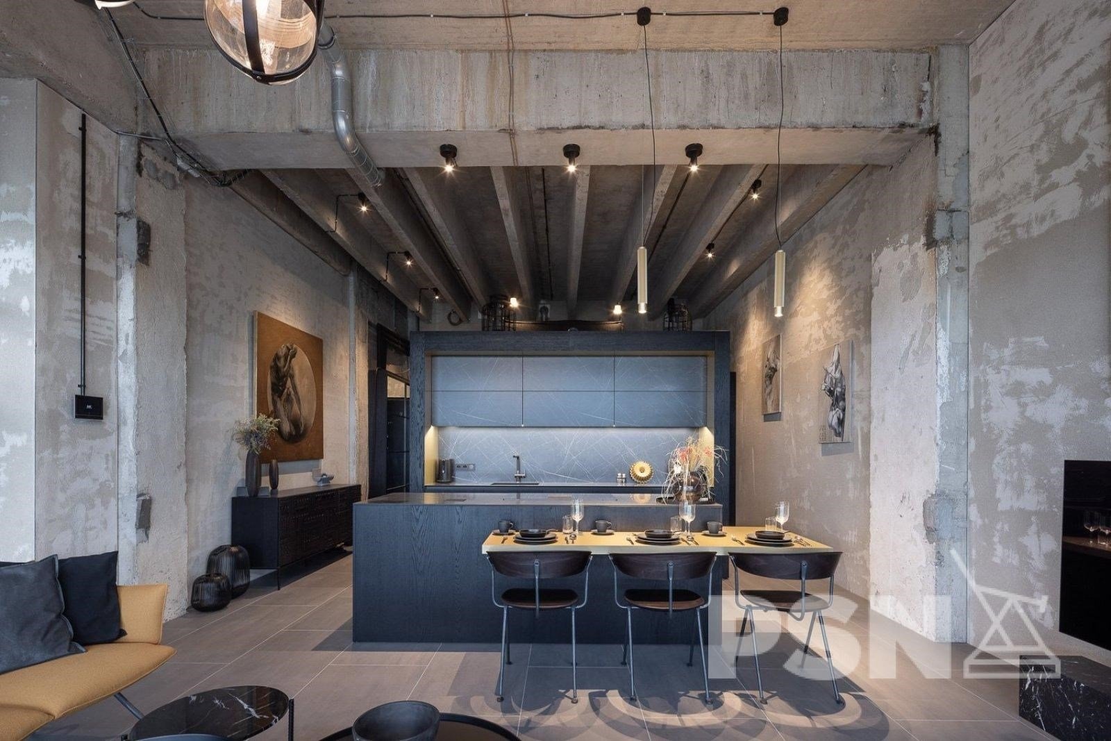 Moderní loft 2+kk s balkonem ve Vanguard Prague