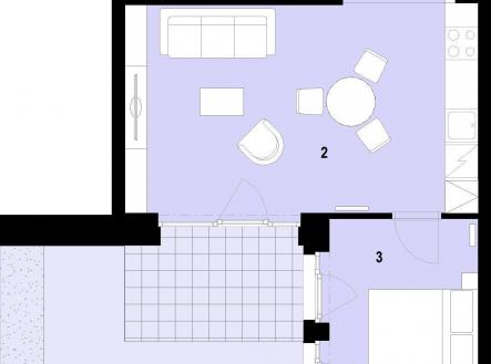 Prodej bytu, 2+kk, 68 m²