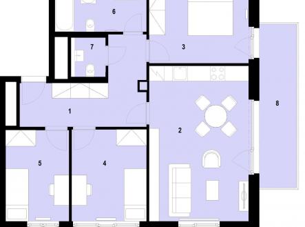 Prodej bytu, 4+kk, 92 m²