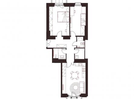 Prodej bytu, 3+kk, 91 m²