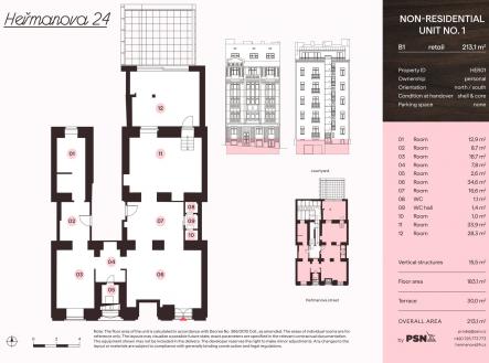 Prodej obchodní prostor, 167 m²