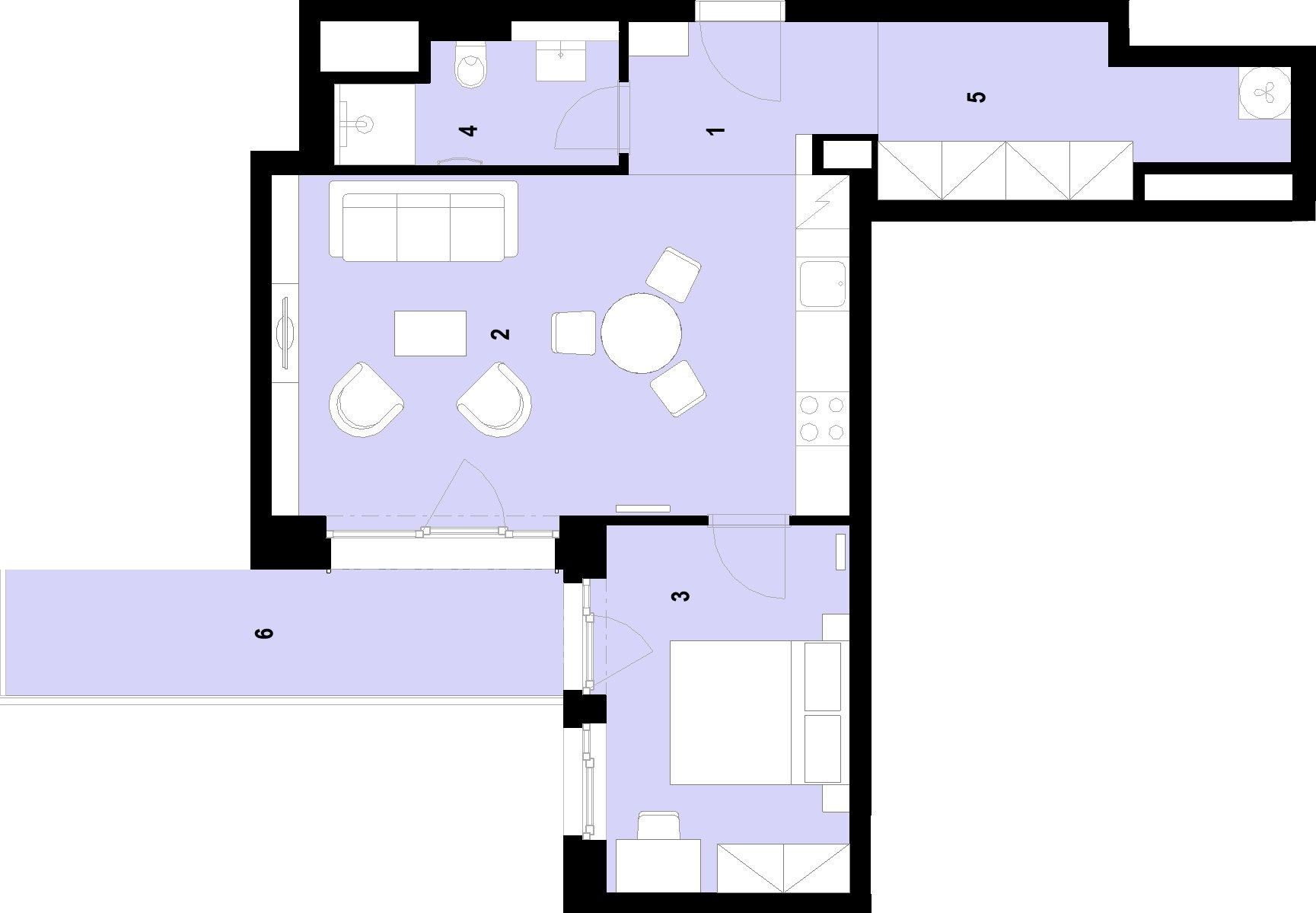 Ubytovací jednotka č. 1201