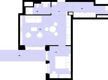 Prodej bytu, 2+kk, 63 m²