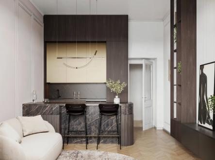 Prodej bytu, 2+kk, 52 m²