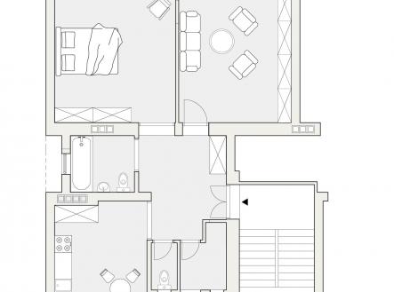 Prodej bytu, 3+kk, 92 m²