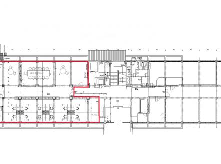 Pronájem kanceláře, 260 m²