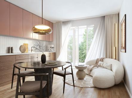 Prodej bytu, 2+kk, 59 m²