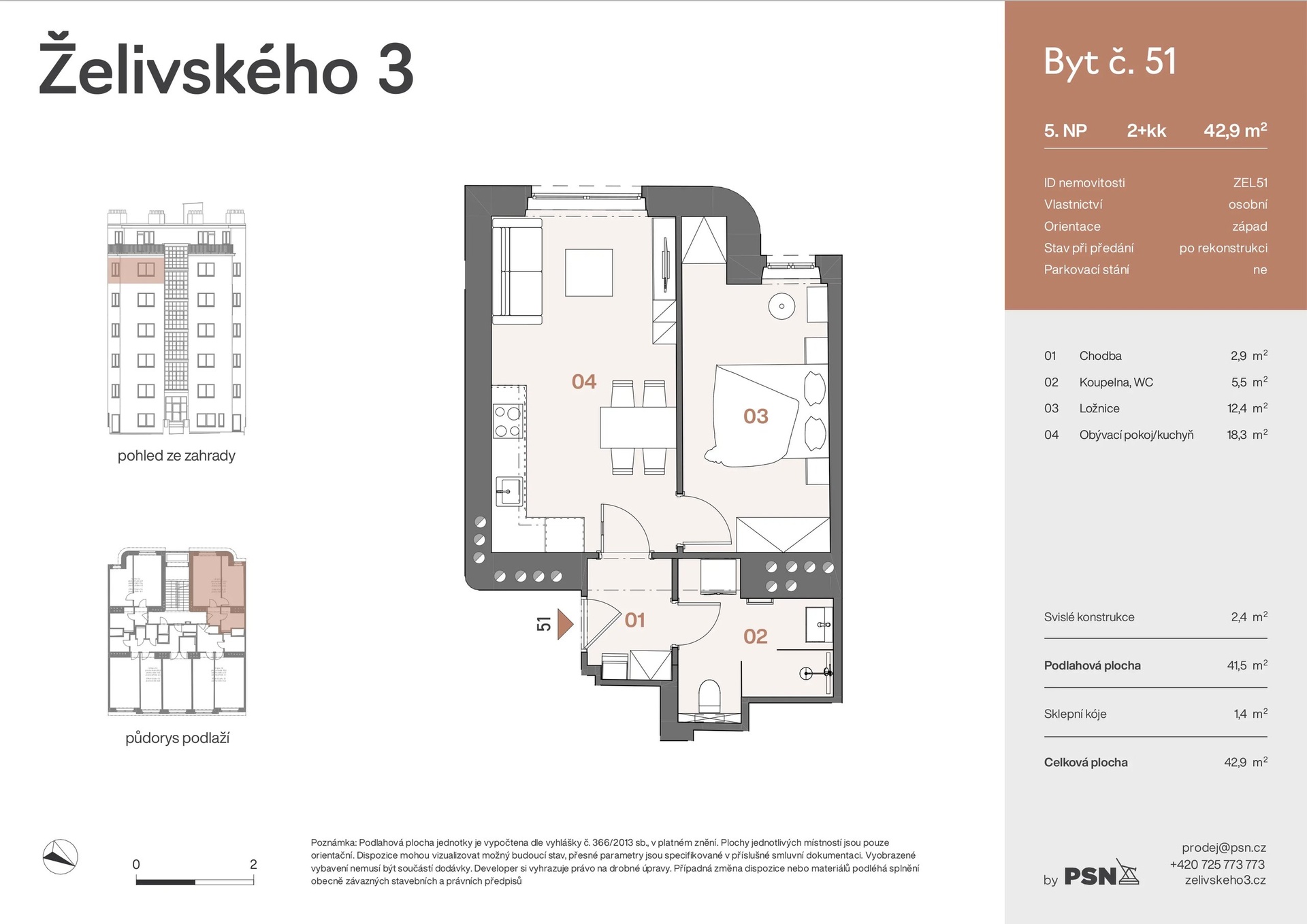 Želivského 3 | PSN