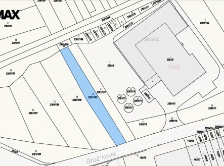 Prodej pozemku pro komerční výstavbu, 883 m²