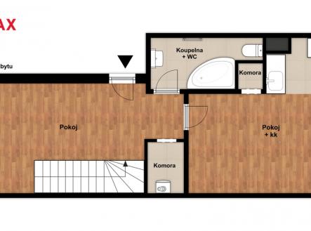 Prodej bytu, 2+1, 70 m²