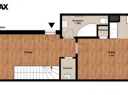 Prodej bytu, 2+1, 70 m²