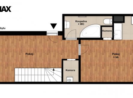 Prodej bytu, 2+1, 70 m²