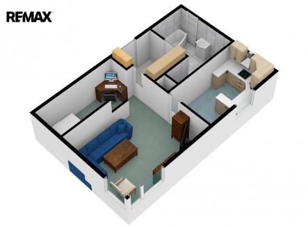 Pronájem bytu, 2+kk, 45 m²