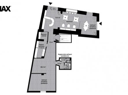 Pronájem restaurace, 210 m²