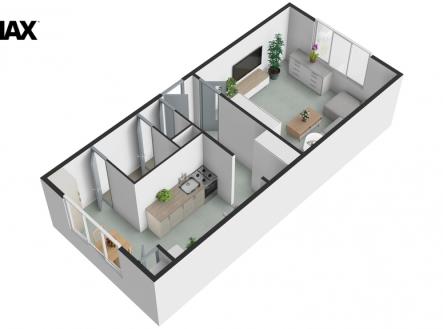 Prodej bytu, 1+1, 37 m²