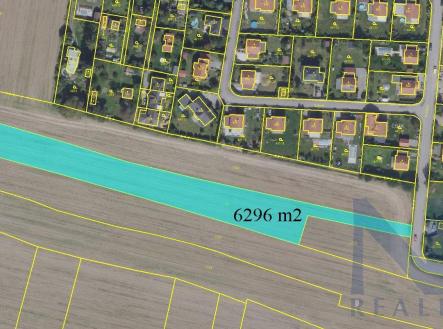 Prodej pozemku, zemědělská půda, 6 296 m²