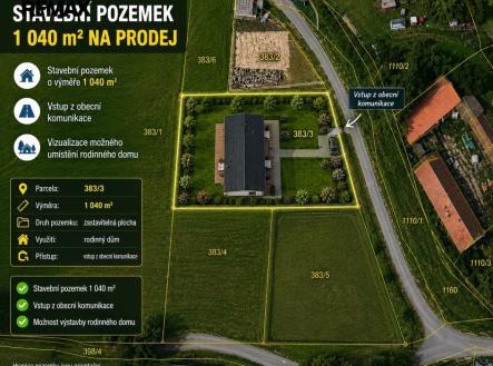 Prodej pozemku pro bydlení, 1 040 m² obrázek