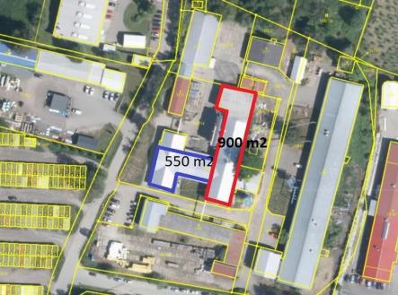 Pronájem - skladovací prostor, 550 m²