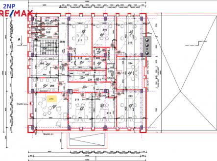 Pronájem kanceláře, 31 m²