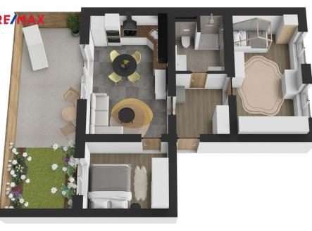 Prodej bytu, 3+kk, 87 m²