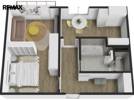 Prodej bytu, 1+1, 48 m²